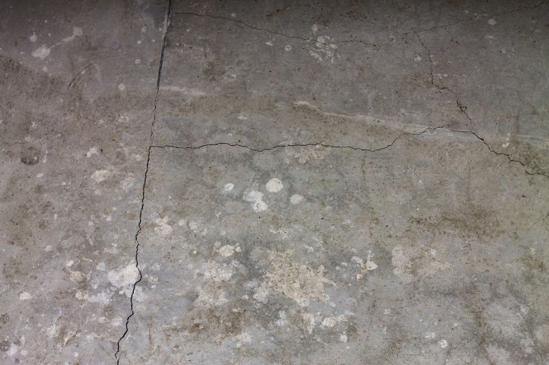 Cracked Basement Floor Repair