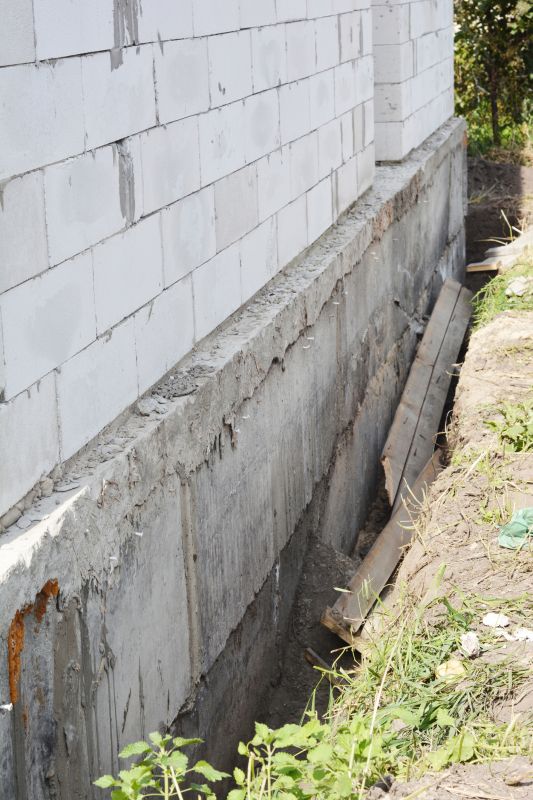 Reinforced Foundation Walls